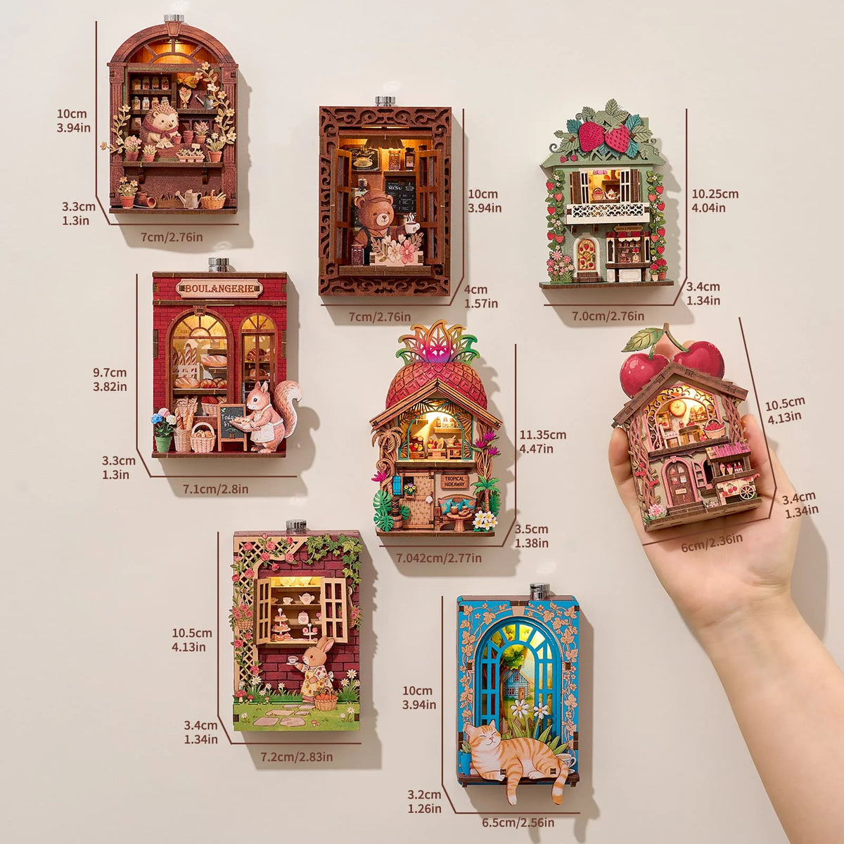 Magnetic Dollhouse Set